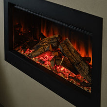 Load image into Gallery viewer, British Fires Ashlett Insert Electric Fire Black Edition