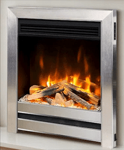 Load image into Gallery viewer, DLX Olympus Chrome & Silver - Fireplaces | Gas | Electric | Hertford | Bishops Stortford | Essex