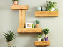 Load image into Gallery viewer, Solid Oak Beams and Shelves