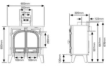 Load image into Gallery viewer, Stovax Stockton 5 Wide