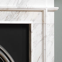 Load image into Gallery viewer, 58" Aversa Micro Marble Mantel