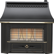Load image into Gallery viewer, Valor Black Beauty Radiant Outset Gas Fire - Fireplaces | Gas | Electric | Hertford | Bishops Stortford | Essex