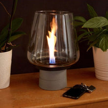 Load image into Gallery viewer, Tenderflame Amarylis 25 Tabletop Candle Concrete - Fireplaces | Gas | Electric | Hertford | Bishops Stortford | Essex