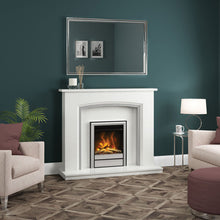 Load image into Gallery viewer, Elgin & Hall Elento Micro Marble Fireplace Suite - Interstyle