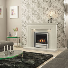 Load image into Gallery viewer, Elgin & Hall Vitalia Micro Marble Fireplace Suite - Interstyle