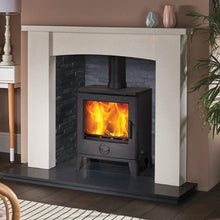 Load image into Gallery viewer, Capital 51" Alban Aegean Limestone Surround - Interstyle