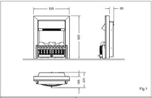 Load image into Gallery viewer, Dimplex Danville Opti-Myst Electric Fire - Interstyle