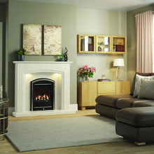 Load image into Gallery viewer, Elgin & Hall Eliana Micro Marble Fireplace Suite - Interstyle