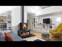 Load and play video in Gallery viewer, Hunter Herald Allure 04 Eco Design Ready Wood Burning Stove