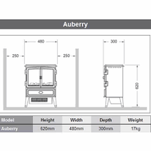 Load image into Gallery viewer, Dimplex Auberry Opti Myst Electric Stove - Interstyle