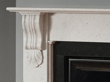 Load image into Gallery viewer, Capital 56" Nuffield Carrara Marble Mantel - Interstyle
