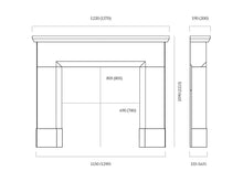 Load image into Gallery viewer, Capital Parrona Portuguese Limestone Mantel - Interstyle