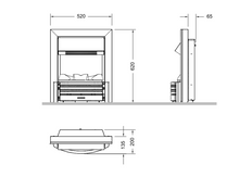 Load image into Gallery viewer, Dimplex Sacramento Opti-Myst Electric Fire Chrome