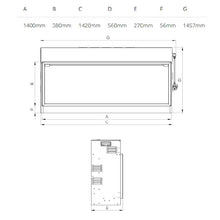 Load image into Gallery viewer, Gazco eReflex 135R Inset Electric Fire - Interstyle