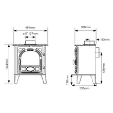 Load image into Gallery viewer, Stovax Stockton 5 Eco Multifuel/Woodburning Stove - Interstyle