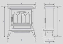 Load image into Gallery viewer, Broseley Canterbury Electric Stove - Interstyle