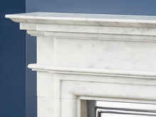 Load image into Gallery viewer, Capital 54" Washington Carrara Marble Mantel - Interstyle