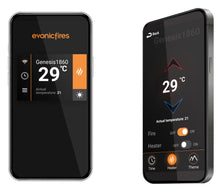 Load image into Gallery viewer, Evonic E-Lectra Campden 5 Black Edition Electric Stove - Fireplaces | Gas | Electric | Hertford | Bishops Stortford | Essex
