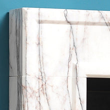 Load image into Gallery viewer, Capital 51&quot; Allora Lilac Marble Mantel
