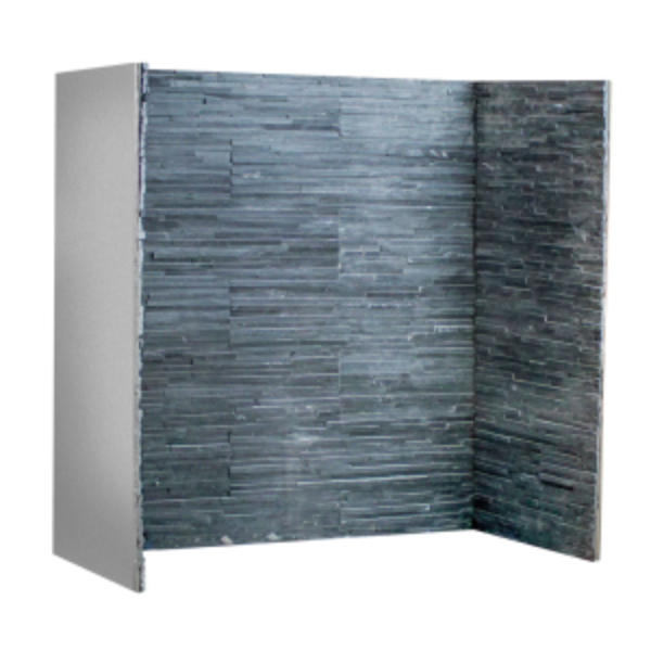 Charcoal Grey Waterfall Chamber