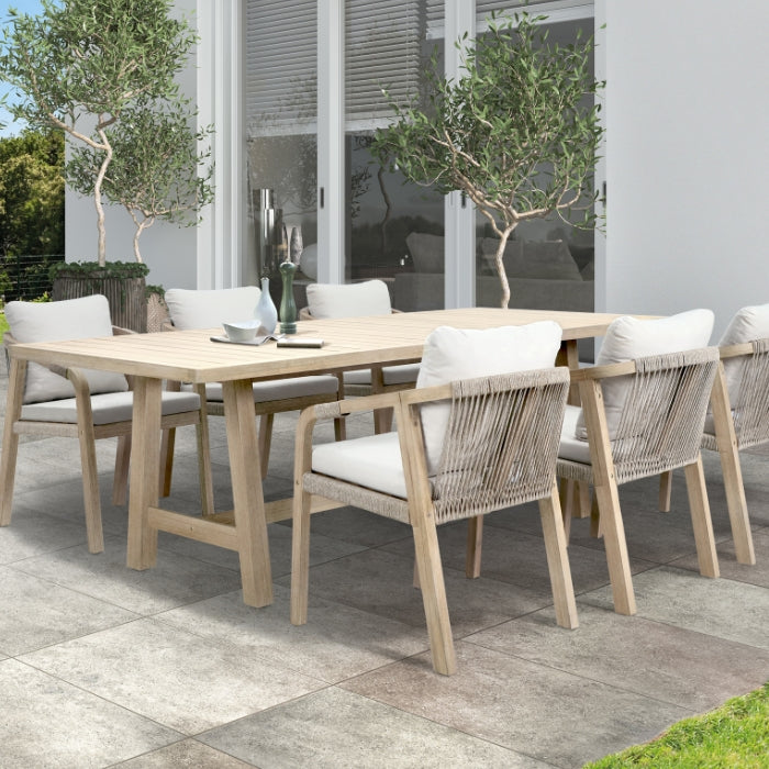 Kettler Cora Rope 6 Seater Dining Set