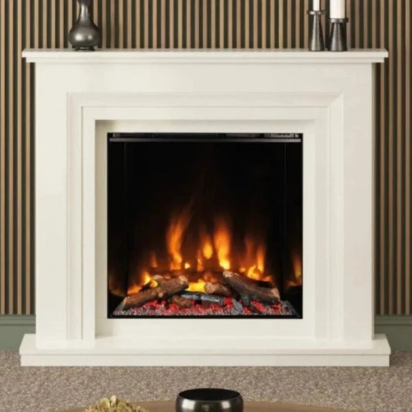 Pryzm Kudosa Electric Marble Fireplace