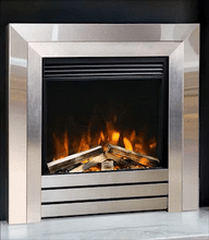Load image into Gallery viewer, Ultra FX Acero Chrome &amp; Satin Silver - Fireplaces | Gas | Electric | Hertford | Bishops Stortford | Essex
