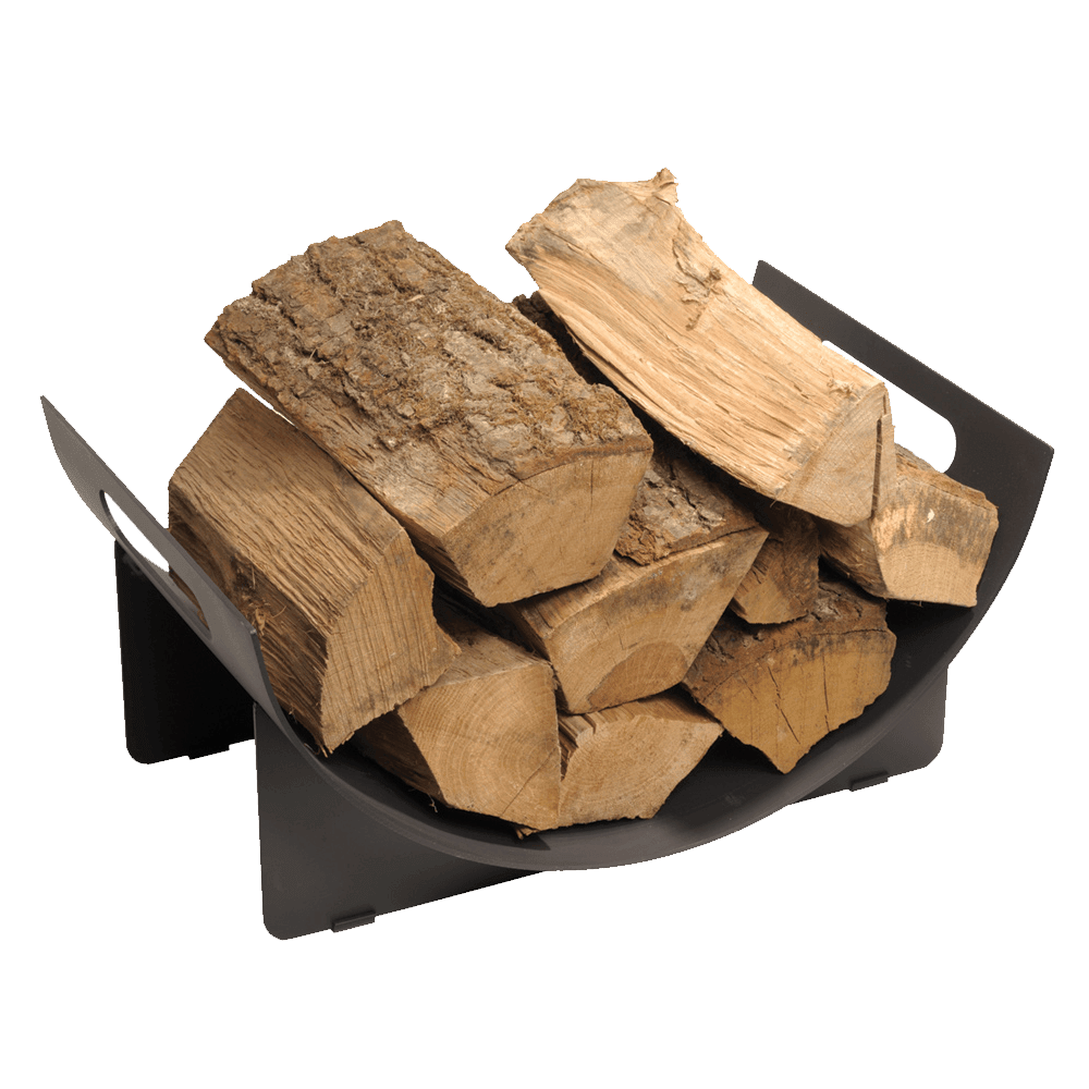Black log holder - Interstyle