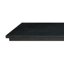 Load image into Gallery viewer, Black Polished Granite 54&quot; Hearth &amp; Back Panel Set - Interstyle
