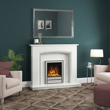 Load image into Gallery viewer, Elgin &amp; Hall Elento Micro Marble Fireplace Suite - Interstyle
