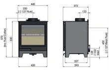 Load image into Gallery viewer, Hunter Herald Allure 04 Eco Design Ready Wood Burning Stove - Interstyle
