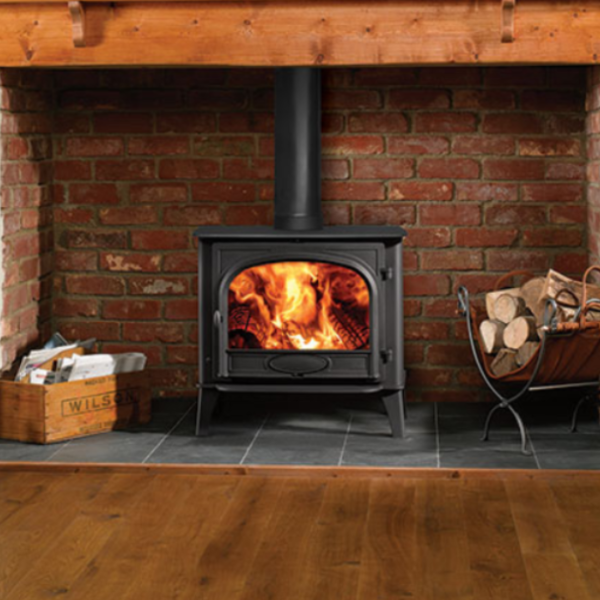 Stovax Stockton 11 Wood Burning Flat Top Eco Stove - Interstyle