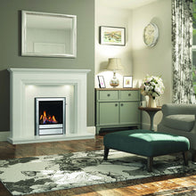 Load image into Gallery viewer, Elgin &amp; Hall 54&quot; Odella Micro Marble Fireplace Suite - Interstyle
