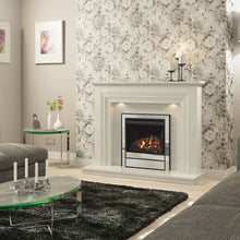 Load image into Gallery viewer, Elgin &amp; Hall Vitalia Micro Marble Fireplace Suite - Interstyle
