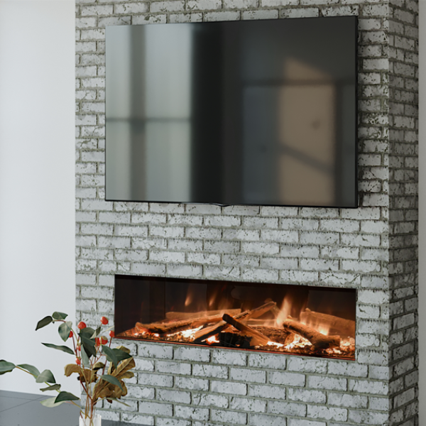 Evonic Valter Built-In Electric Fire - Interstyle