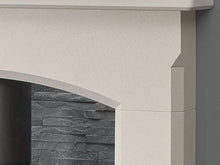 Load image into Gallery viewer, Capital 54&quot; Bellingham Aegean Limestone Mantel - Interstyle
