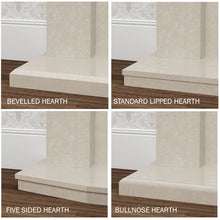 Load image into Gallery viewer, Elgin &amp; Hall Roesia Micro Marble Fireplace Suite - Interstyle
