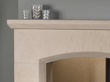 Load image into Gallery viewer, Capital 48&quot; Olvera Corinthian Stone Mantel - Interstyle
