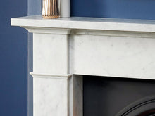 Load image into Gallery viewer, Capital 54&quot; Silsoe Carrara Marble Mantel - Interstyle
