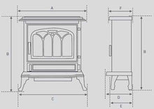 Load image into Gallery viewer, Broseley Canterbury Electric Stove - Interstyle
