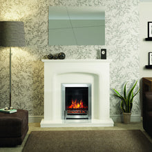 Load image into Gallery viewer, Elgin &amp; Hall Viena Micro Marble Fireplace Suite - Interstyle
